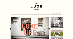 Desktop Screenshot of luxeproperty.com.au